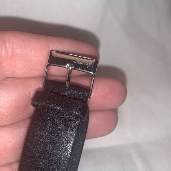 Disney Mickey Leather Movement Watch Japan - Picture 7 of 15